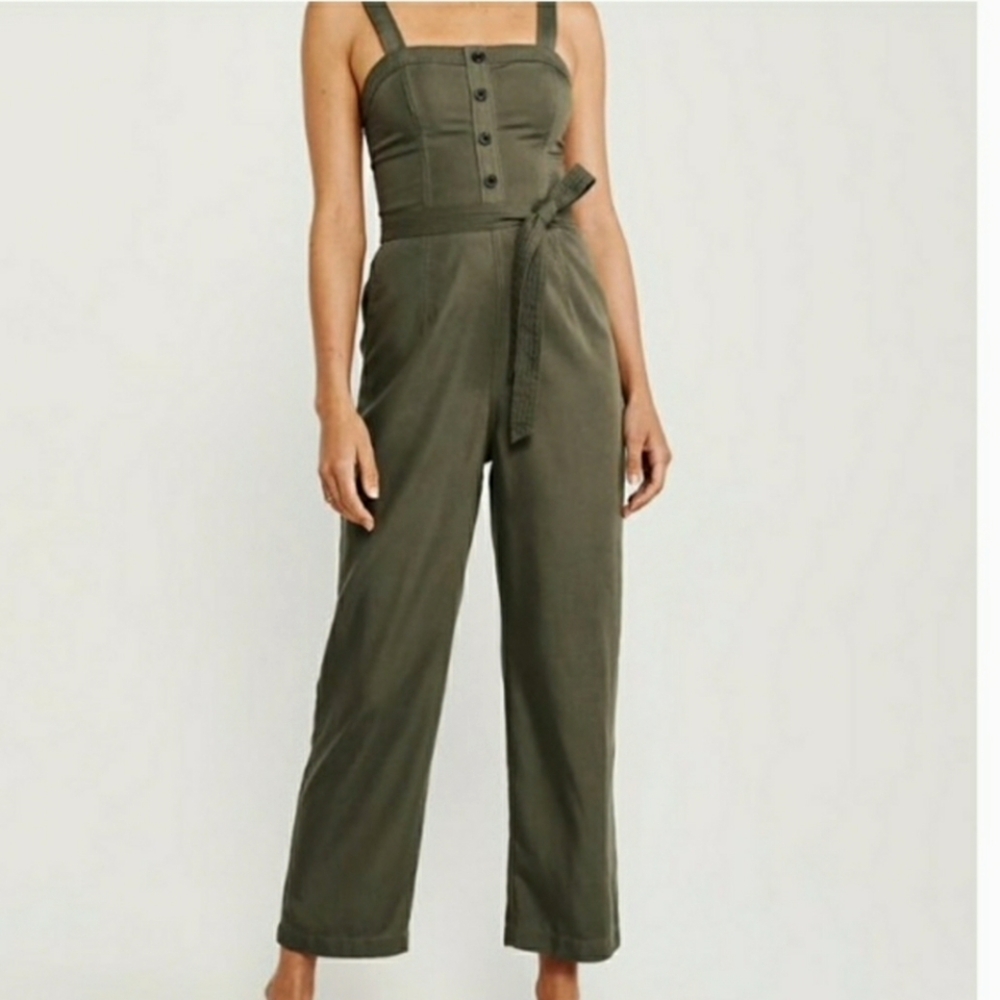 Rachel Zoe Olive Green Women's Jumpsuit